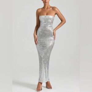 Oh Polly Embellished Dress